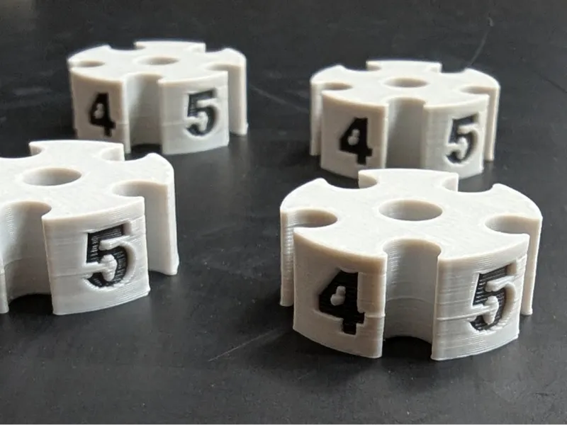 PTFE Clip - 4 / 5 Tubes - AMS Lite