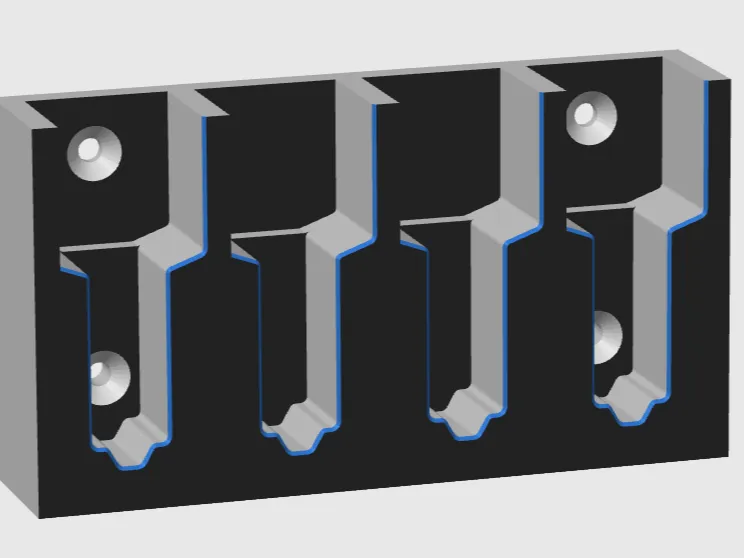 A1 Nozzle Holder - 4 Piece