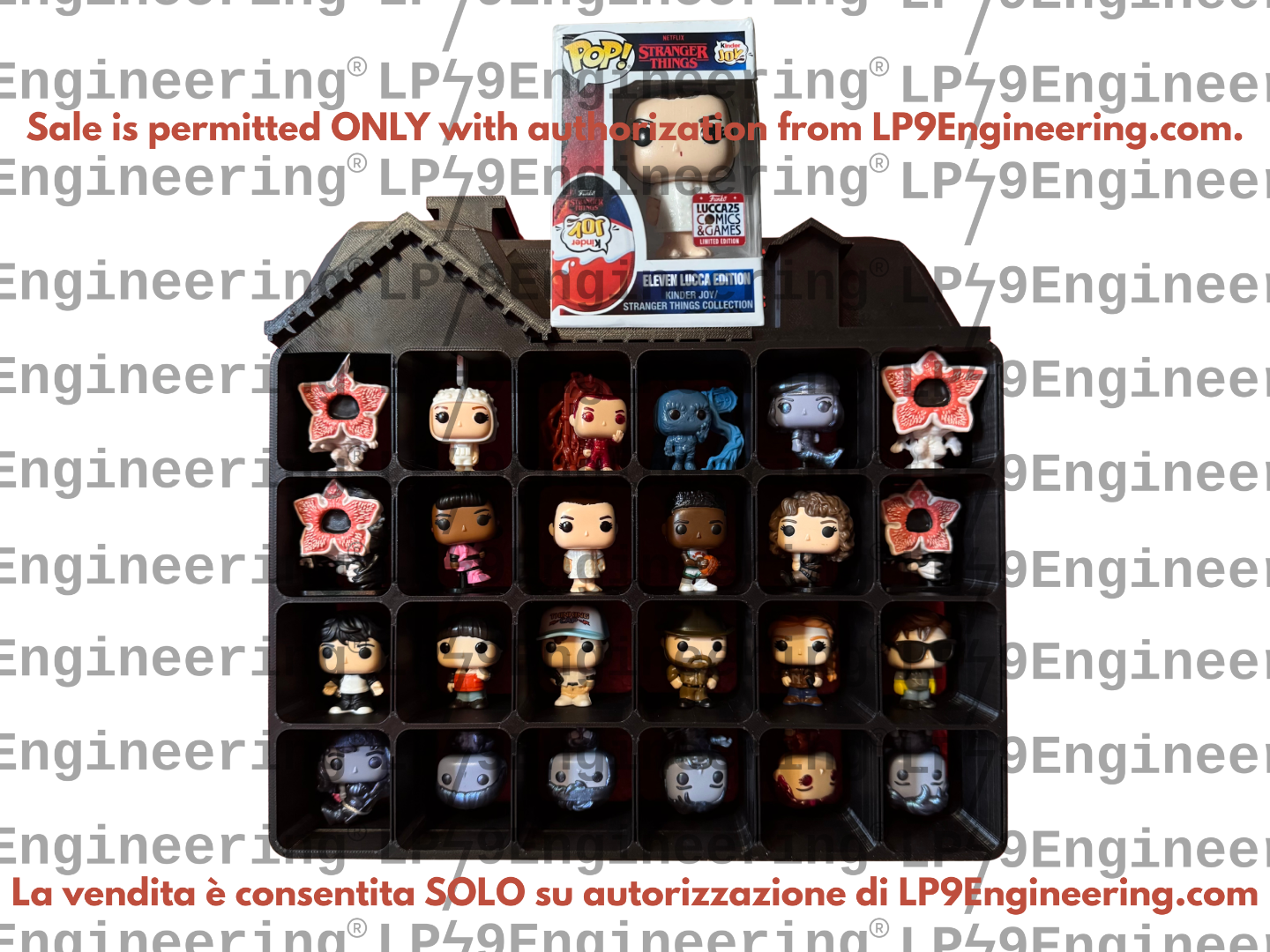 Espositore Stranger Things Kinder - Lucca Comics