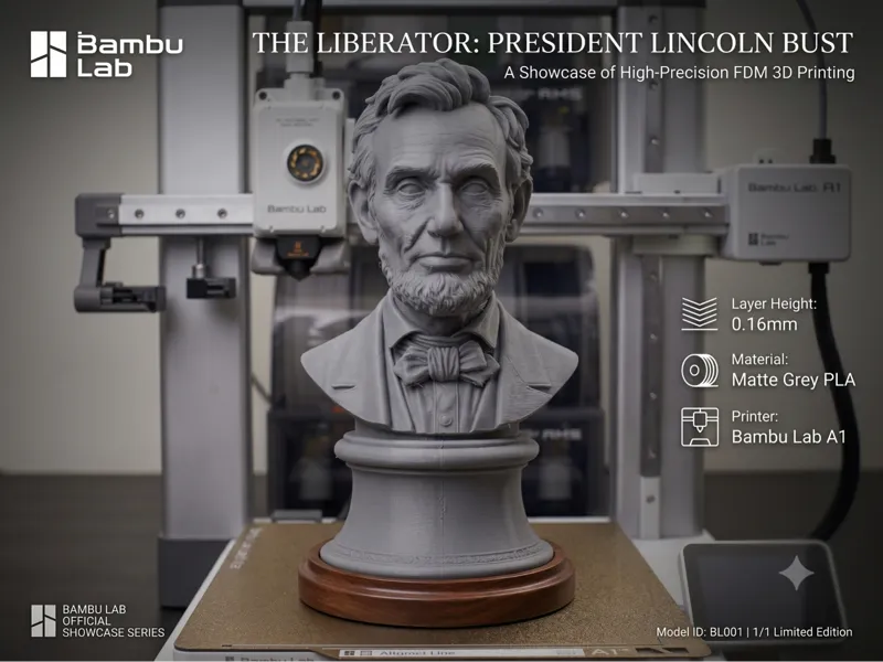 Abraham Lincoln Bust | Historical Statue 