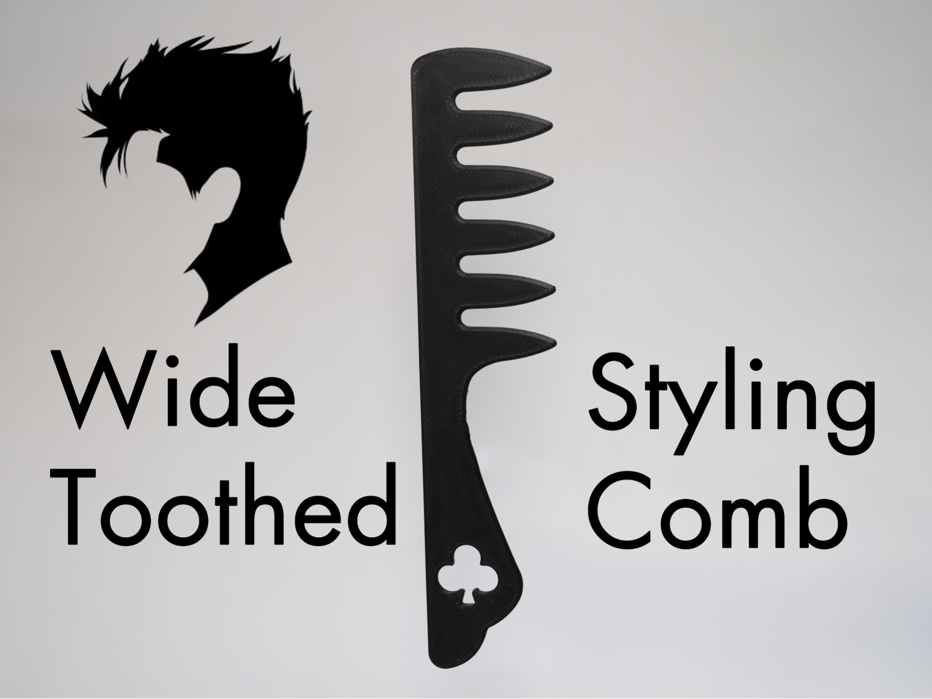 Wide Tooth Hair Comb – Stylish & Functional