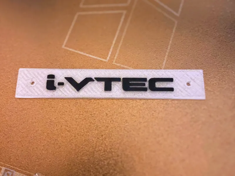 Honda i-VTEC Engine Badge