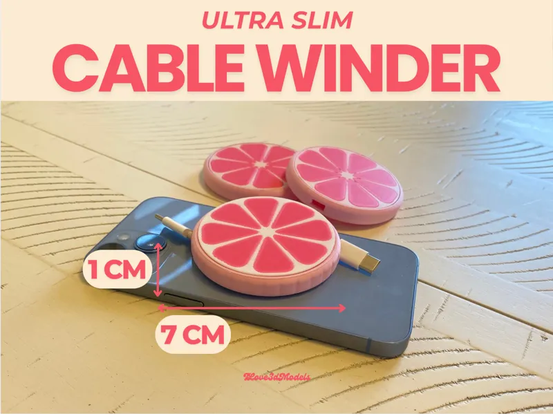 Ultra Slim Cable-Winder