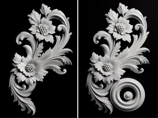 Fregio decorativo (2 varianti)