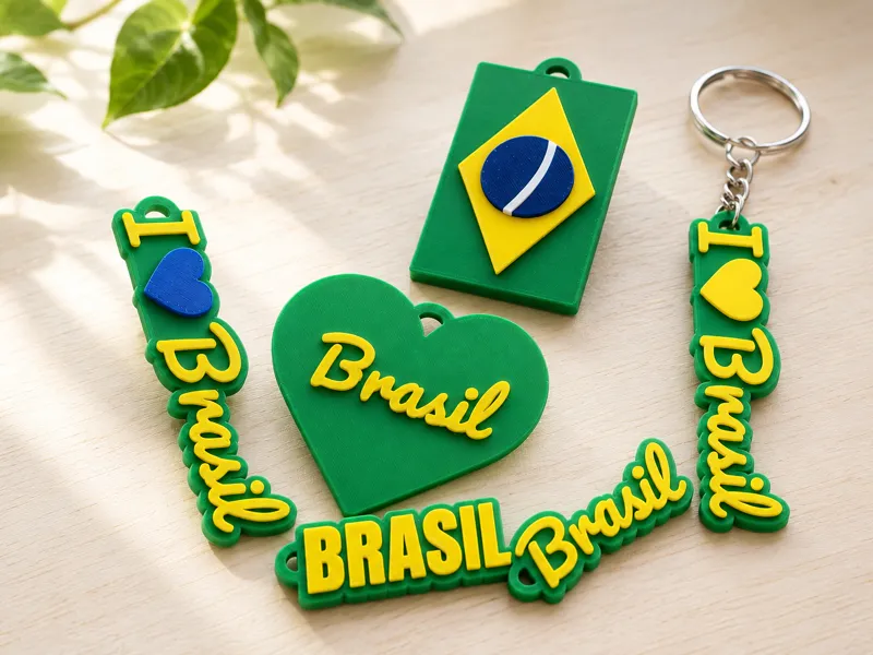 Brazil Keychain Set