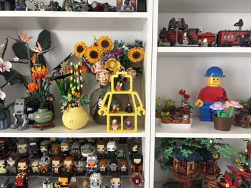 Estante o repisa: Minifigure Building Brick Figure Shelf | Display — vista de referencia 4