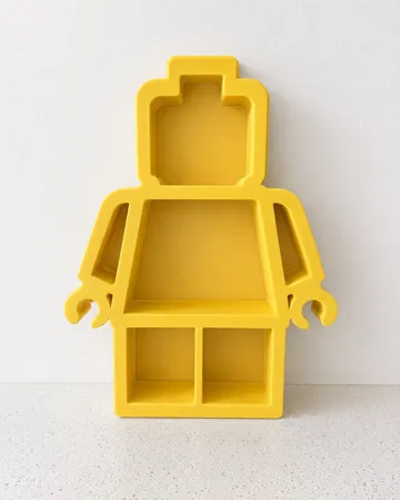 Estante o repisa: Minifigure Building Brick Figure Shelf | Display — vista de referencia 5