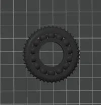 PLA+ Matte Black Spinner – 0.12mm Strong (6 Walls)