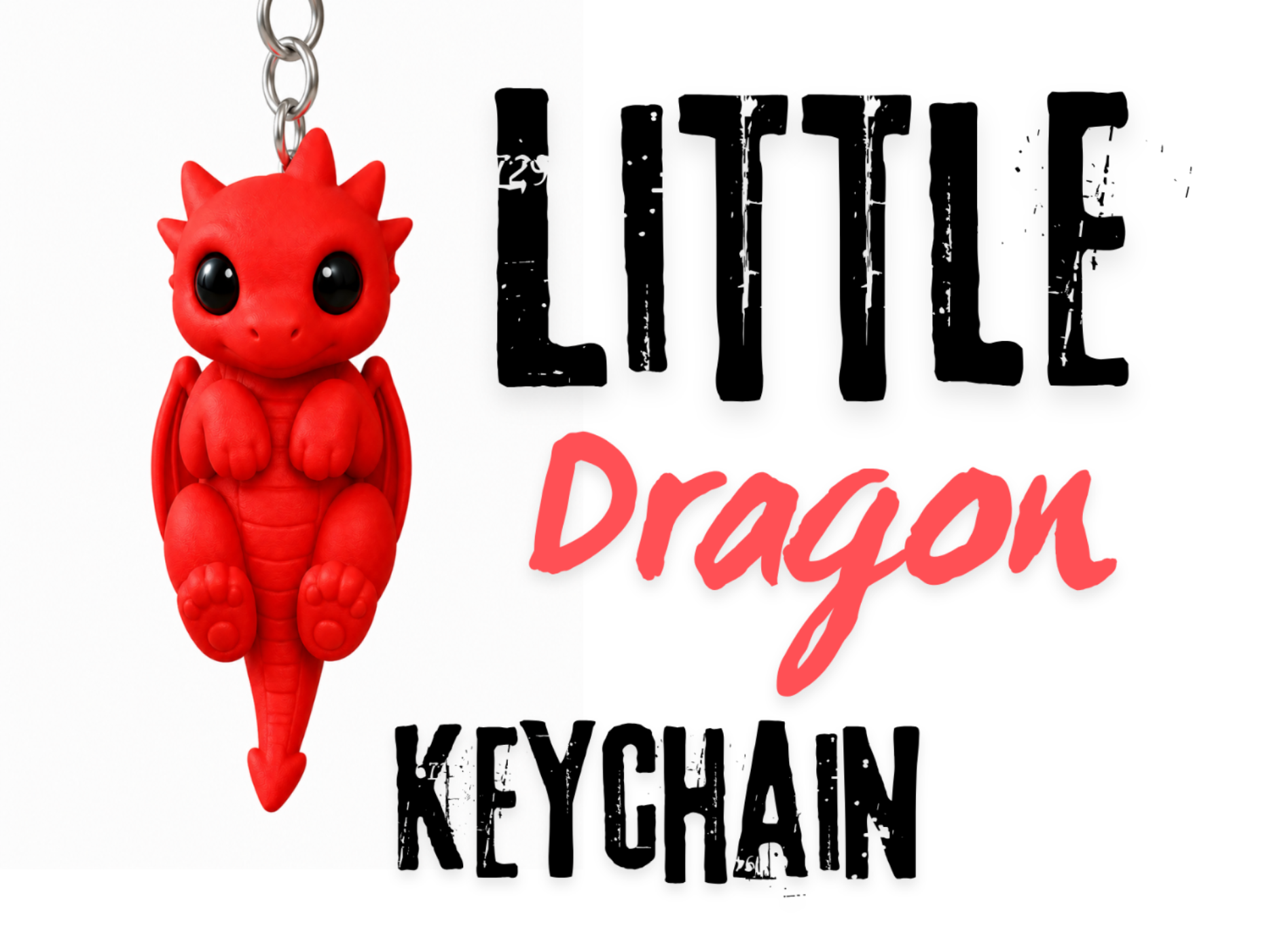 Little Dragon - Keychain