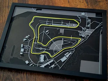 Figura decorativa: Sebring Raceway 3D Miniature — vista de referencia 5