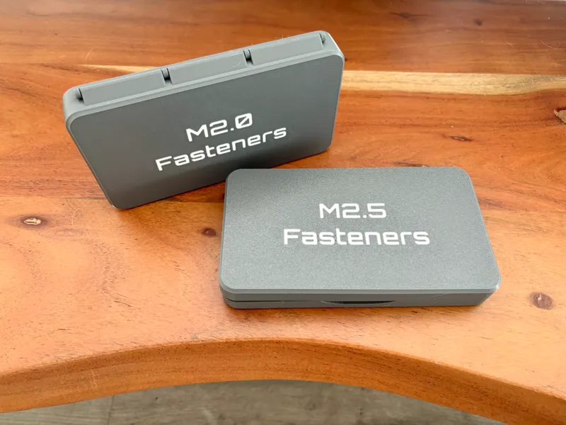 Labelled Organisers for Metric Fasteners