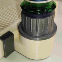 Bottle adapter for the finished model (glue required)