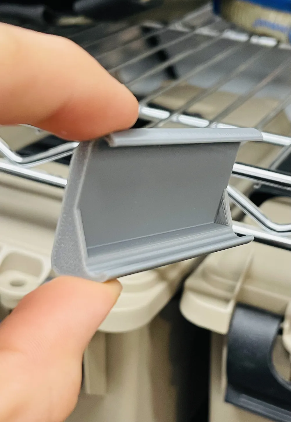 Clip on wire rack label by Andrew Brown MakerWorld: Download Free 3D Models