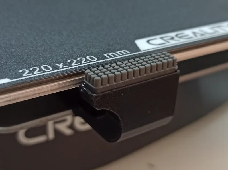 Nozzle Wipe Ender3V3SE (Klipper+Marlin compatible)