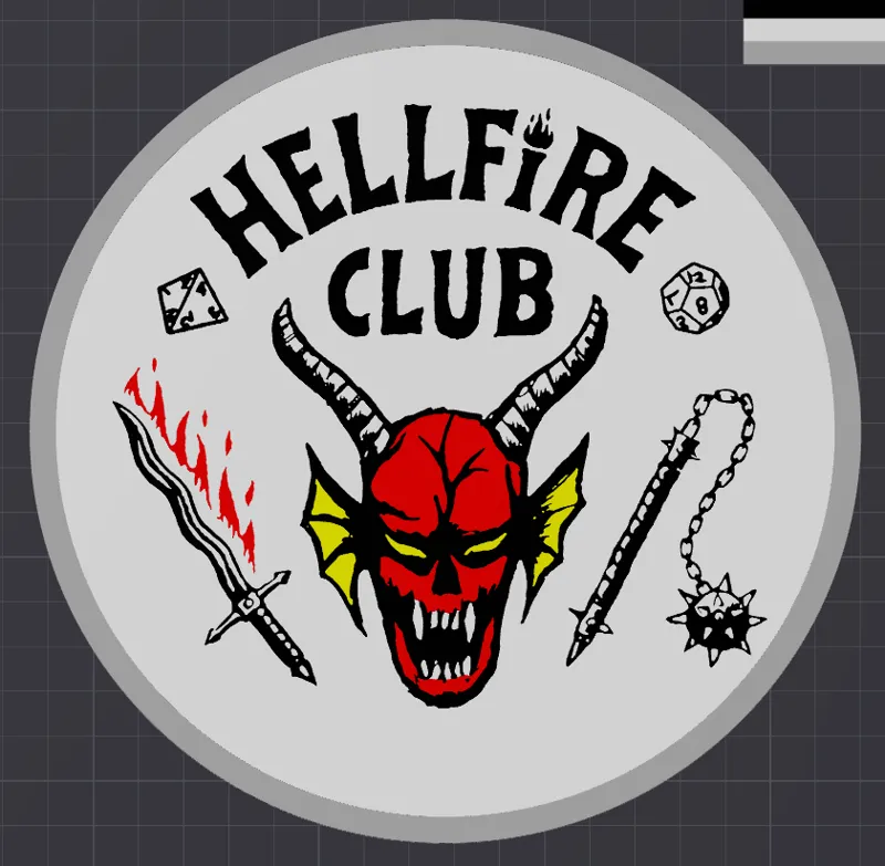 Hellfire Club AMS wall art