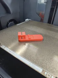 0.6mm nozzle, PLA