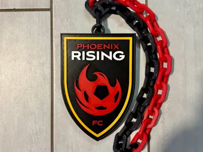 Phoenix Rising FC Hype Chain Pendant