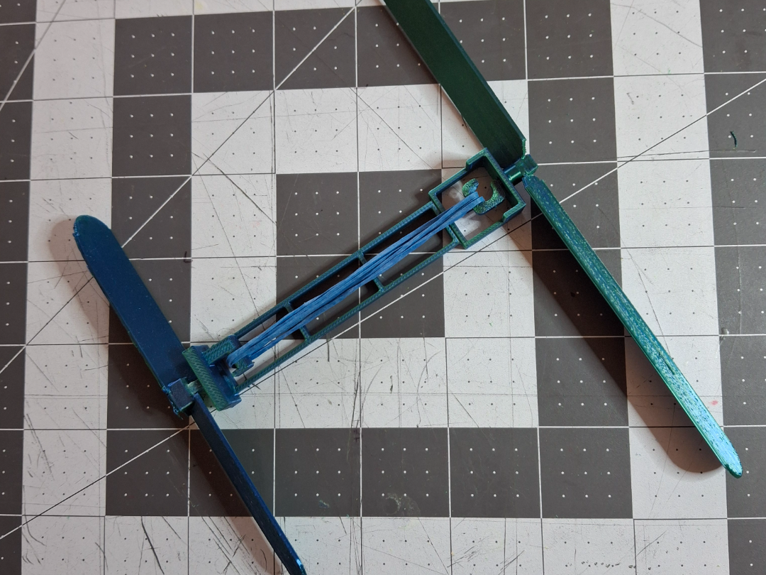 Rubber Band Powered Helicopter
