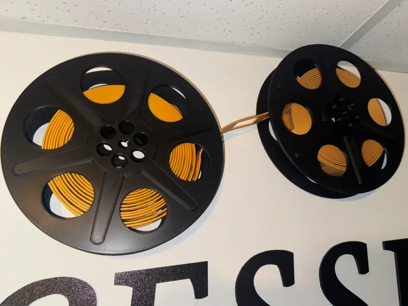 Movie Reel Theater Decor