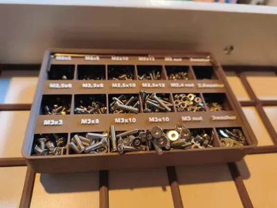 Screw Box Mini Gridfinity small size screw box by ErwDt - MakerWorld
