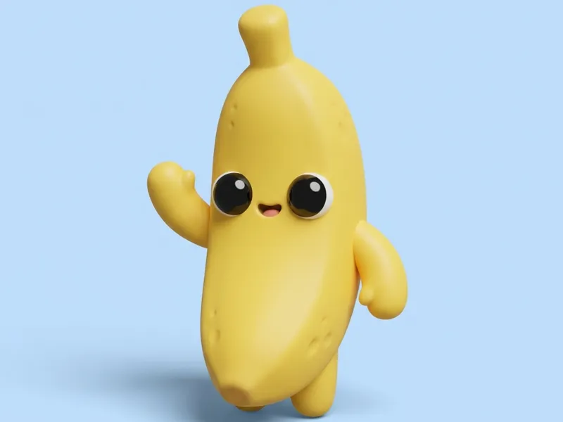 Cute Banana Buddy
