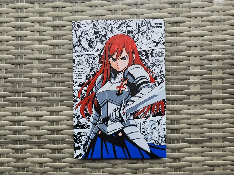 Hueforge Erza Scarlet Fairy Tail