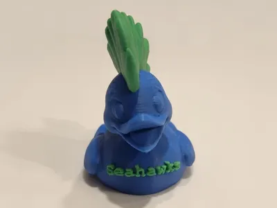 The 12th Quack - Seattle Seahawks Duck