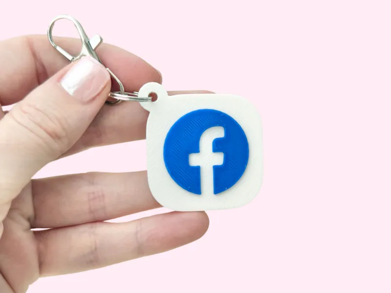 Facebook NFC Keyring | NFC Tag | Social Media NFC