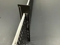 1st plate - Raised text; 2nd plate - Embedded text