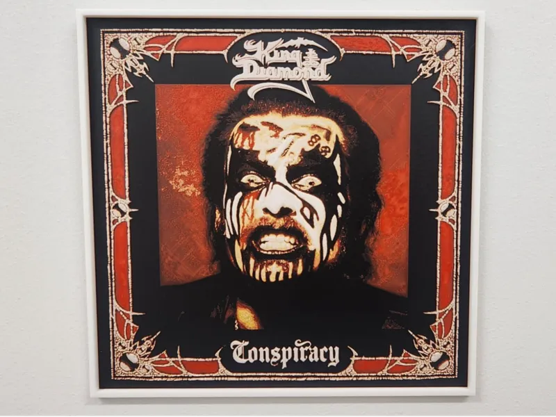King Diamond - Conspiracy Album Cover Filament Art
