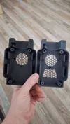 Bitaxe Gamma bottom bigger mesh, heated inserts