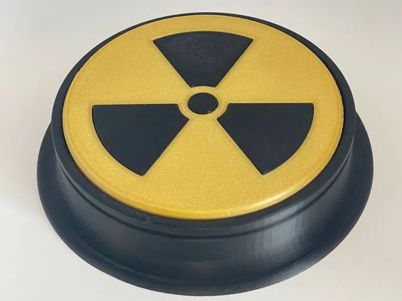 Nuclear Button Drink Holder
