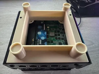 Topton X2E MiniPC 80mm Fan Holder Bottom
