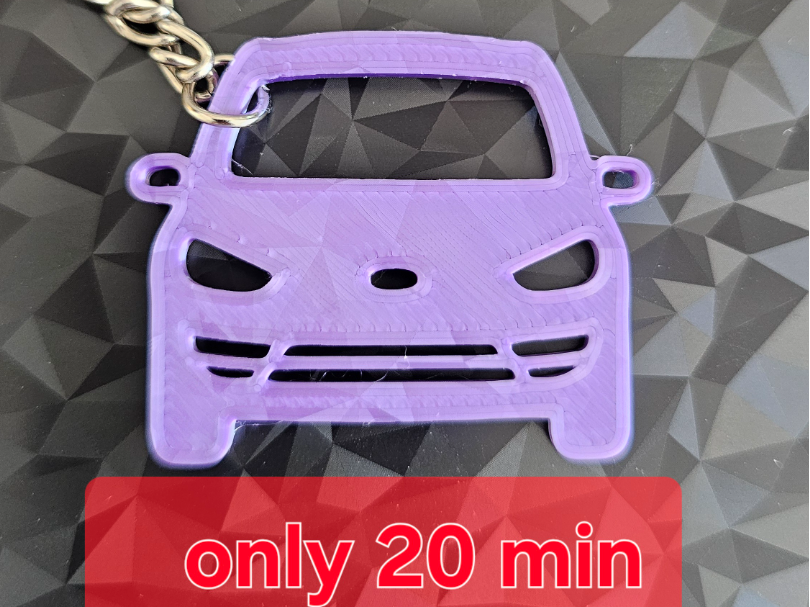 fast print keychain Ford Galaxy front