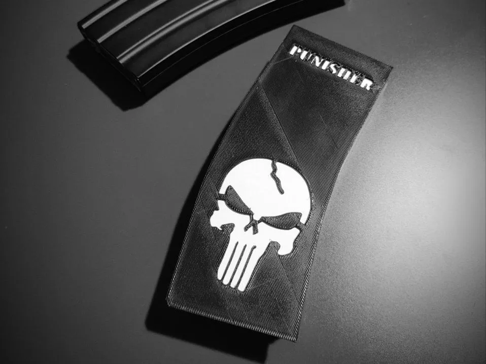 punisher-stencil-per-caricatore-m4-by-snailprint-makerworld
