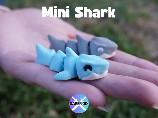 Артикулирана фигурка Mini Shark
