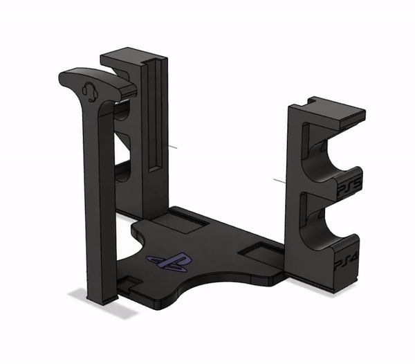 Headset & Controller Holder (Playstation)