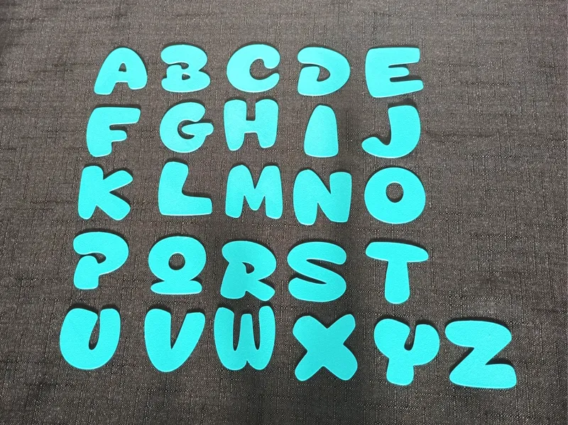 A - Z  - Alphabet Letters or Create your own name 