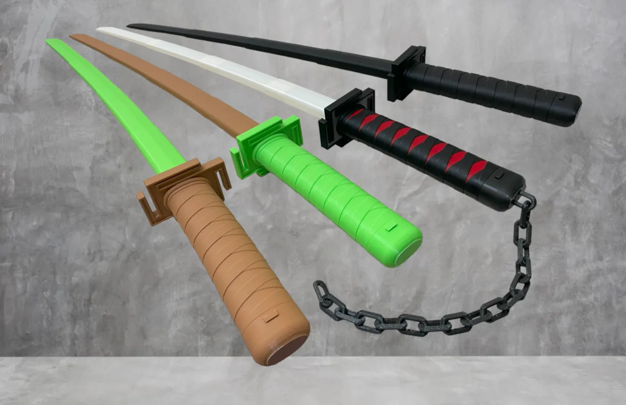 Collapsing Katana 天鎖斬月 (BLEACH -Tensa Zangetsu) view 2