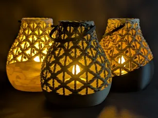 LED Tea Light Holder LogiKer - Braen