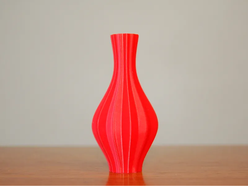 Fancy Patterned Vase