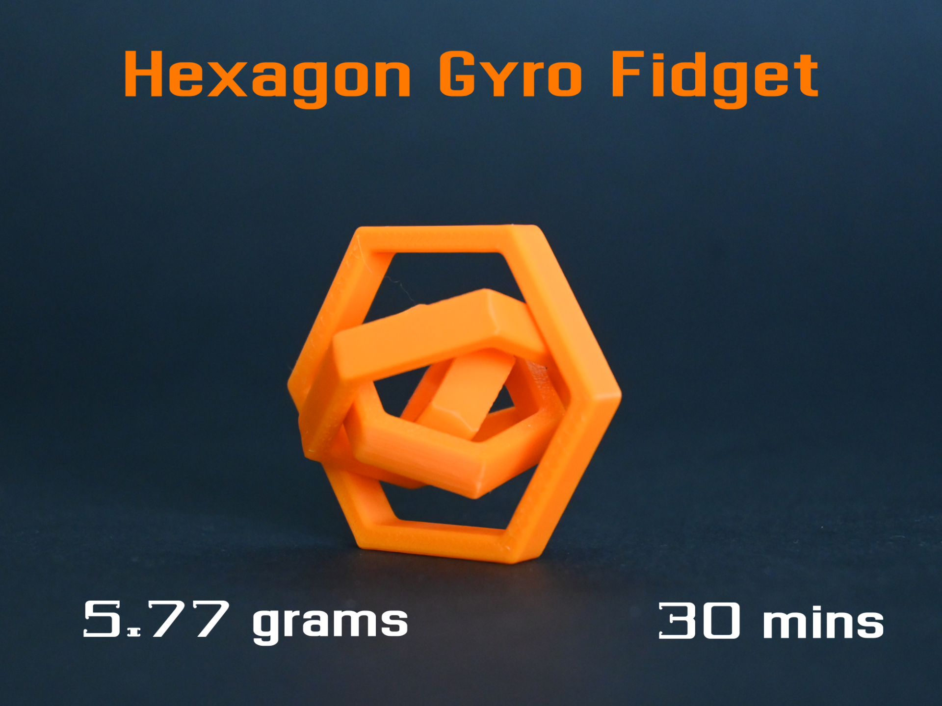 Hexagon Gyro Fidget