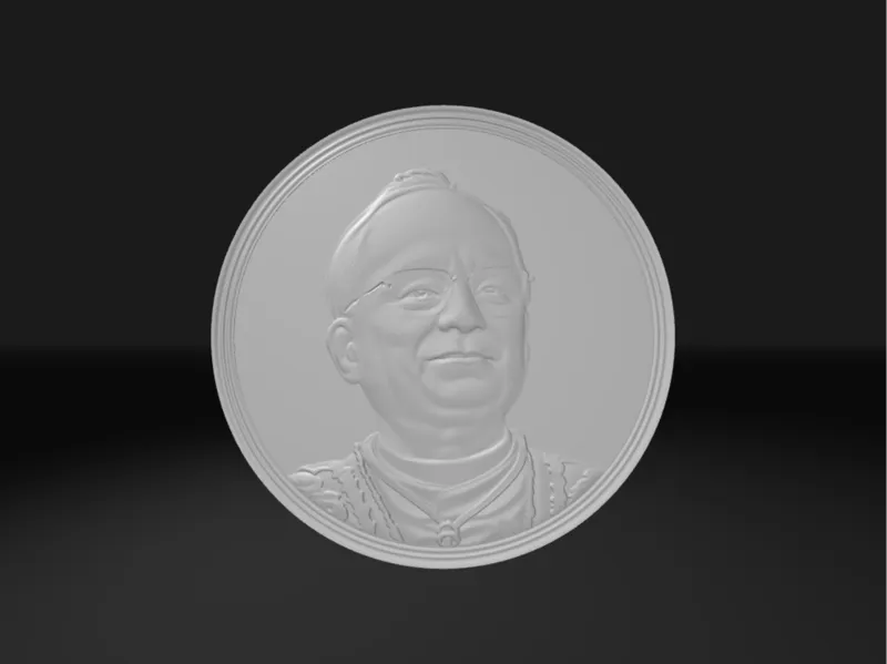 Leo XIV Robert Francis Prevost Pope Medal Pendant