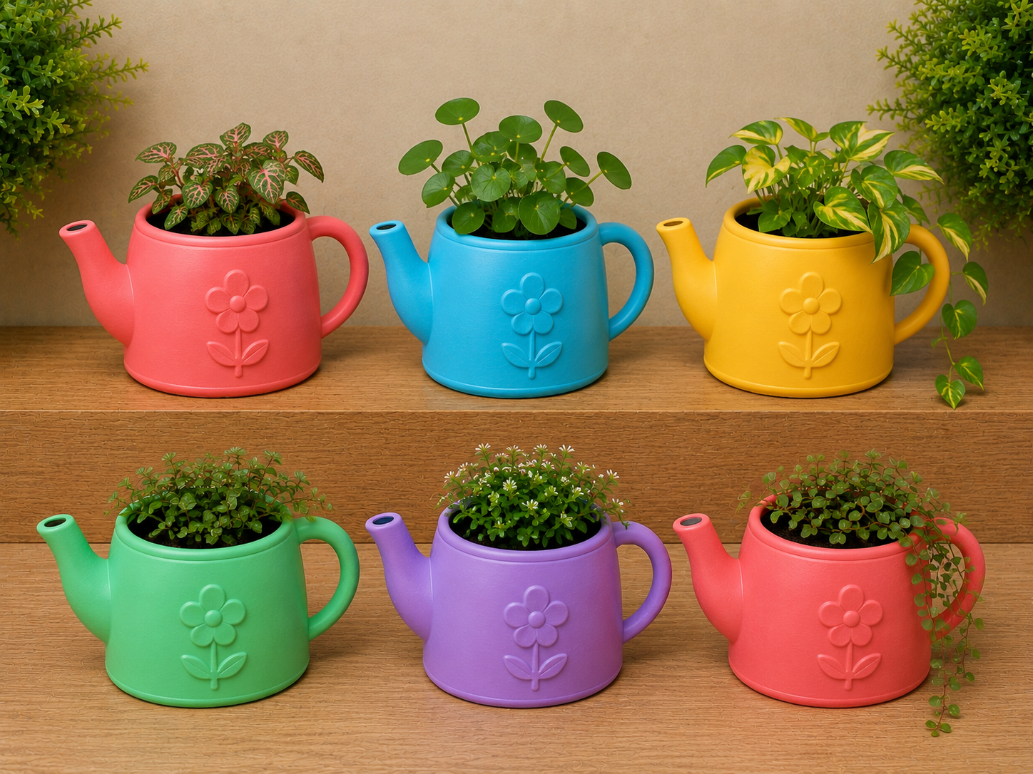 Flower Watering Can Pot