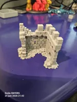 3 colors - AMS - 0.08mm layer, 2 walls, 15% infill