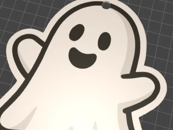 Ghost Keychain