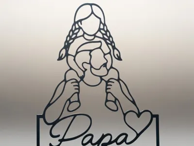 Father Daughter Father's Day Gift