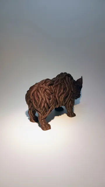 Modelo para impresión 3D: Wurzelnashorn "Hornstamm" aus verflochtenem Holz — vista de referencia 5