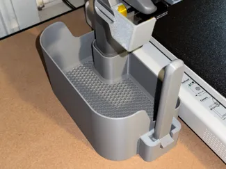 A1 Purge Waste Bin + Bed Scraper Storage
