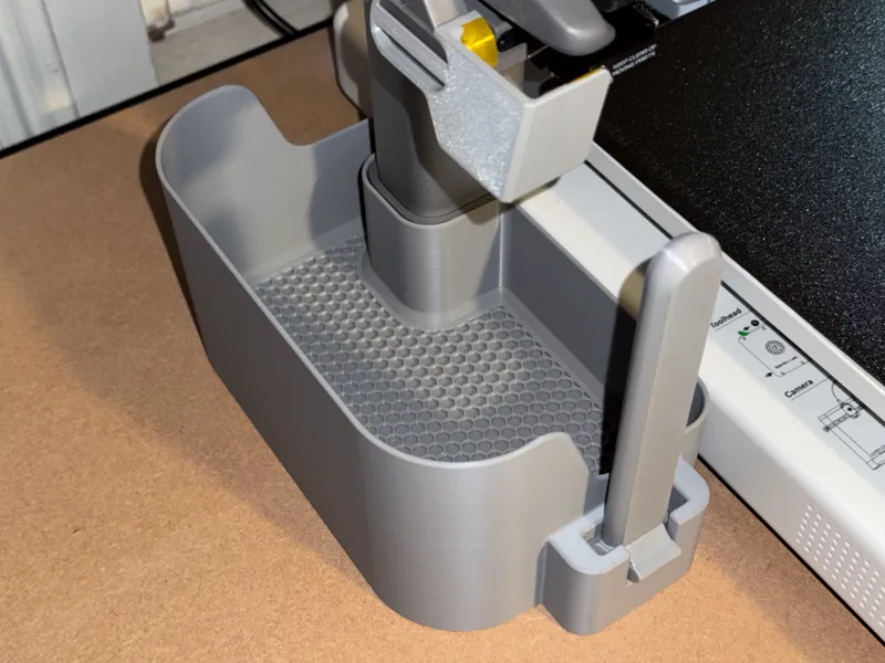 A1 Purge Waste Bin + Bed Scraper Storage